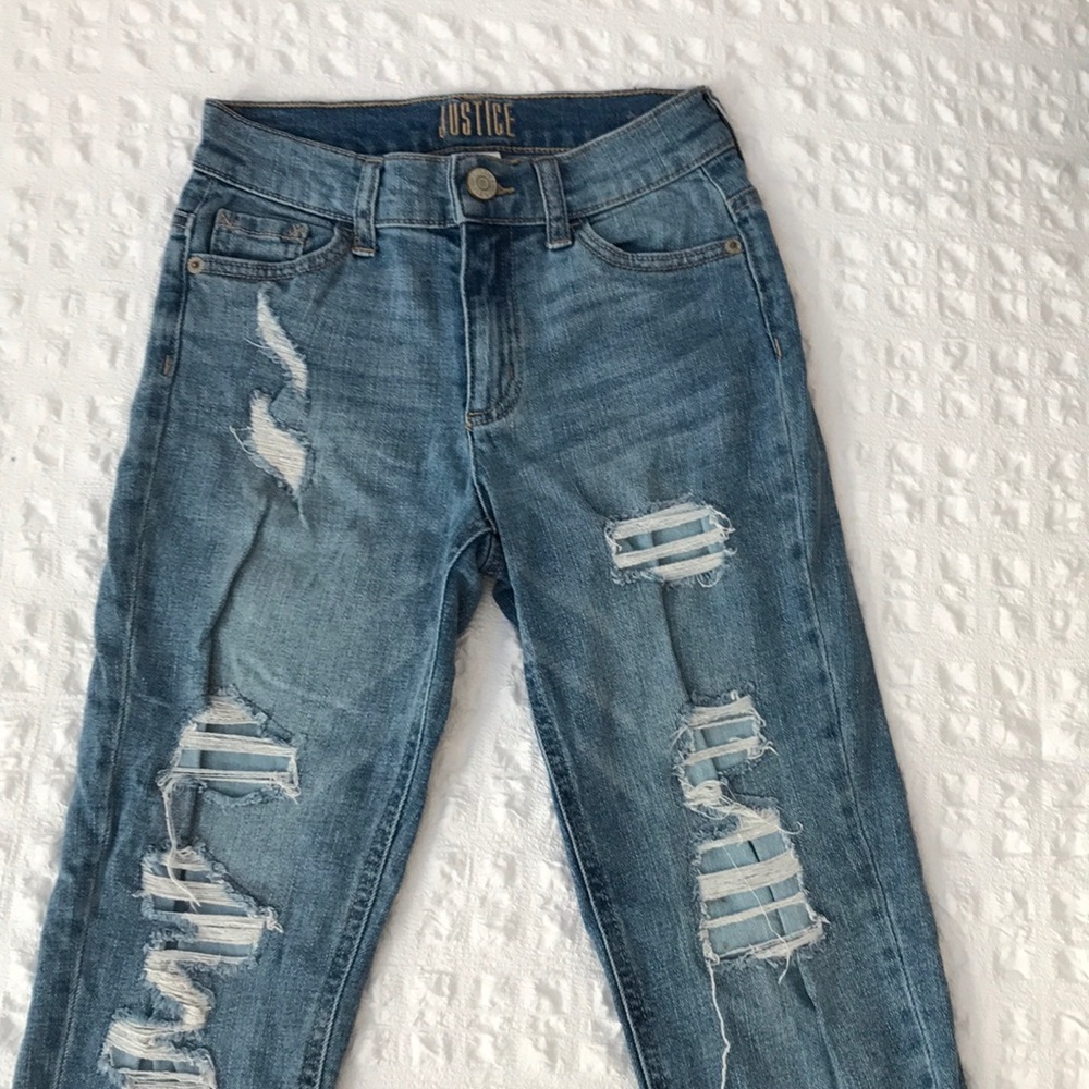 justice mom jeans, 12 slim